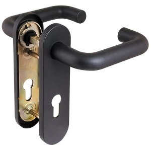 Ручка дверная FP.DH172.0433 NE (B2B)  (8x120) с пружиной BL-24 черный