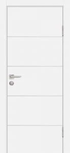 Межкомнатная дверь P-12 Белый матовый