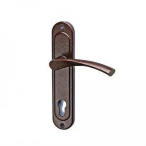 Ручки фалевые 4.325.КАПЛЯ.МА,  под цил. механизм, медный антик, 85 мм (для 1.03.25, 1.01.27)