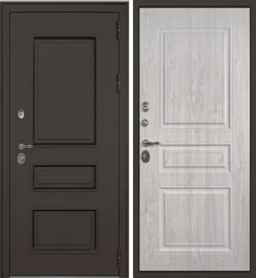 Дверь Аляска Терморазрыв 3К Сосна Белая