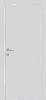 Межкомнатная дверь PX-15  AL кромка с 4-х ст. Сапфир матовый